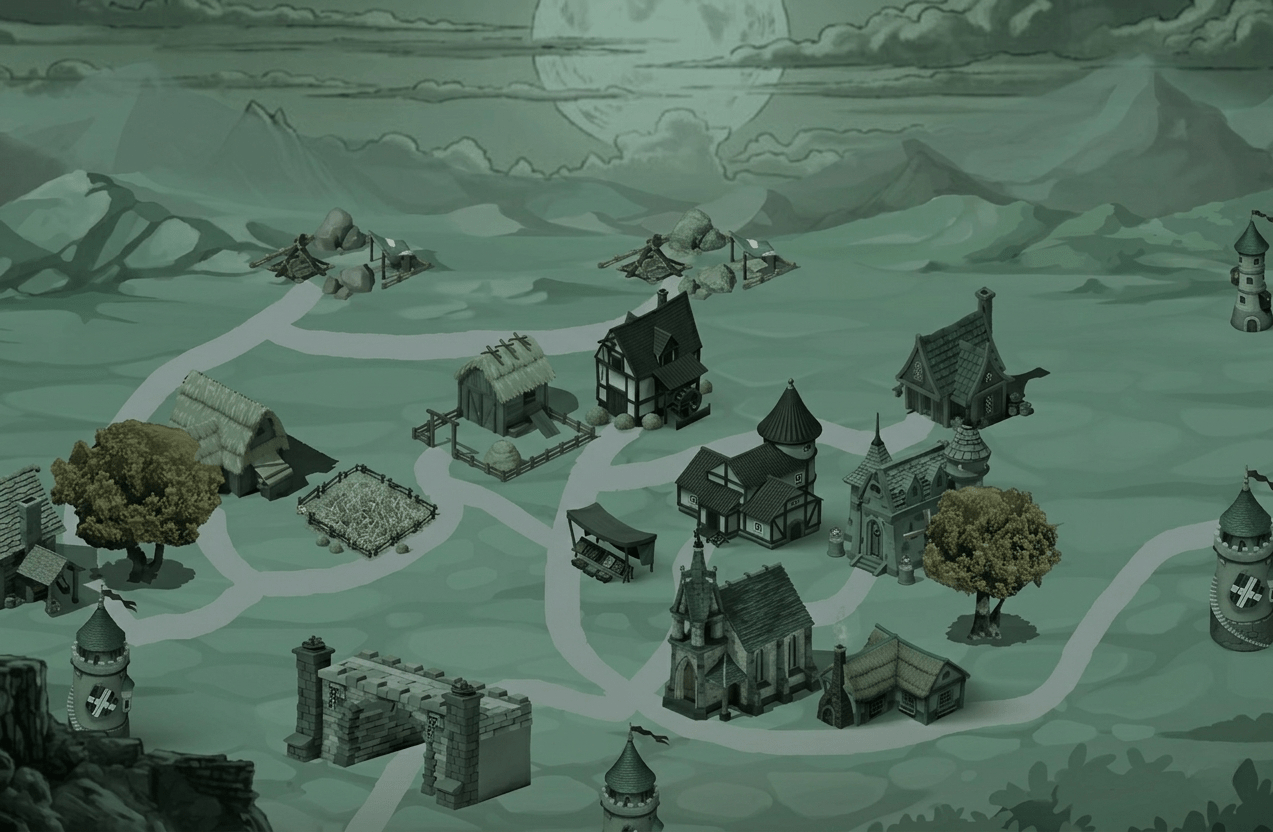 Dorfstern browsergame artwork